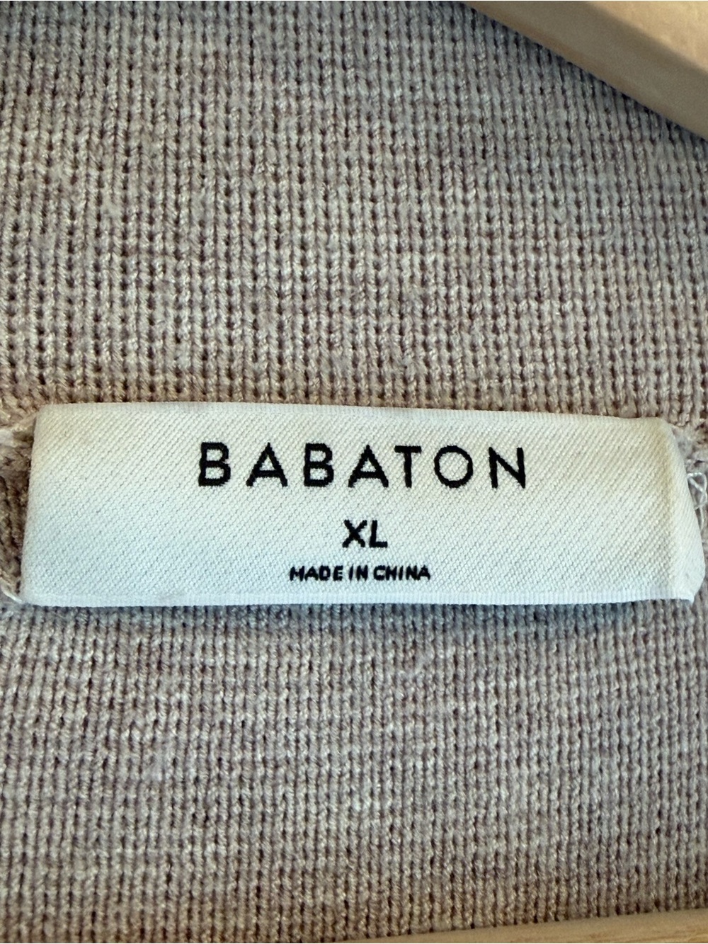 Babaton Neutral Taupe Button-Front Knit Shirt Jacket - Picture 2 of 3
